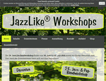 Tablet Screenshot of jazzlike.net